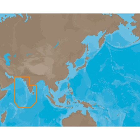 C-Map MAX IN-M201 - Eastern India-Maldives - SD Card IN-M201SDCARD